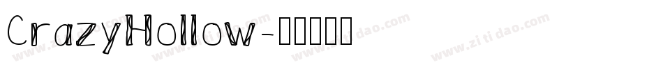 CrazyHollow字体转换