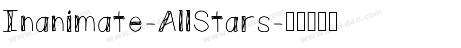 Inanimate-AllStars字体转换