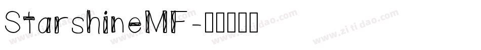 StarshineMF字体转换