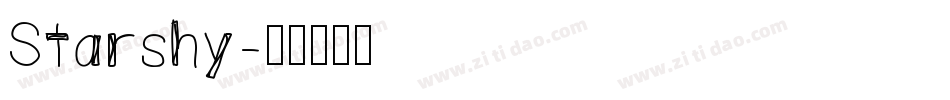 Starshy字体转换
