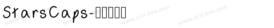 StarsCaps字体转换
