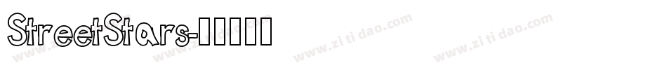StreetStars字体转换