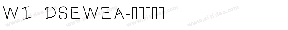 WILDSEWEA字体转换