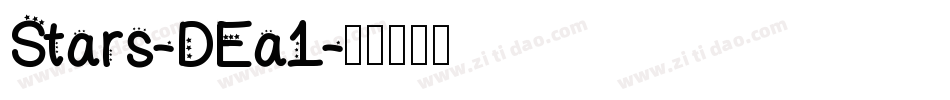 Stars-DEa1字体转换