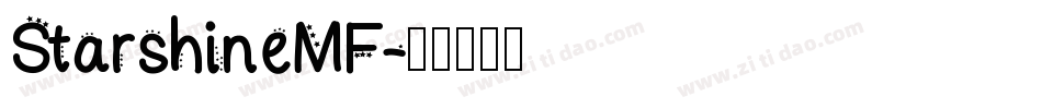 StarshineMF字体转换
