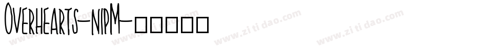 Overhearts-n1pM字体转换