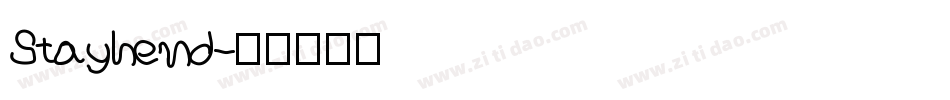 Stayhend字体转换