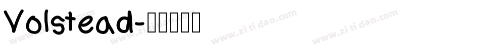 Volstead字体转换
