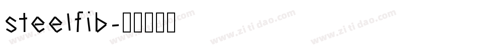 steelfib字体转换