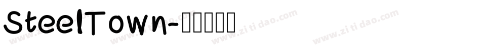SteelTown字体转换