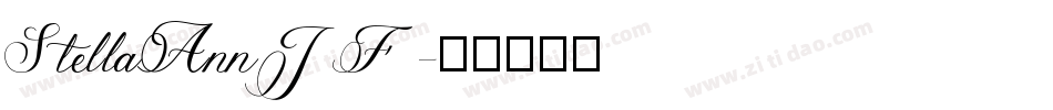 StellaAnnJF字体转换