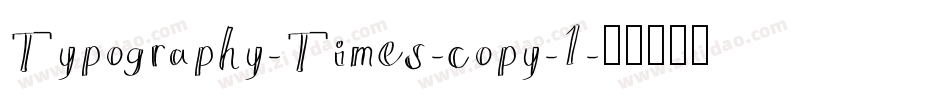 Typography-Times-copy-1字体转换