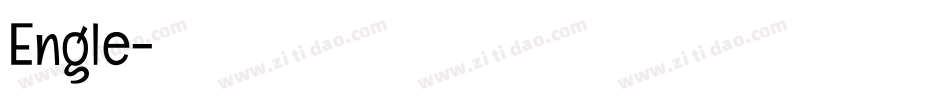 Engle字体转换