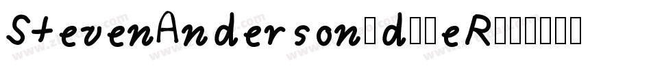StevenAnderson-d99eR字体转换