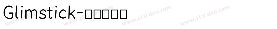 Glimstick字体转换