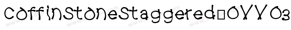 CoffinStoneStaggered-OVVO3字体转换