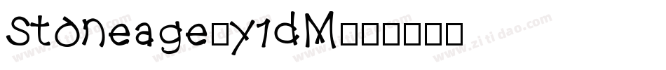 Stoneage-y1dM字体转换