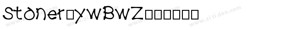 Stoner-ywBwZ字体转换
