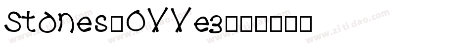 Stones-OVVe3字体转换