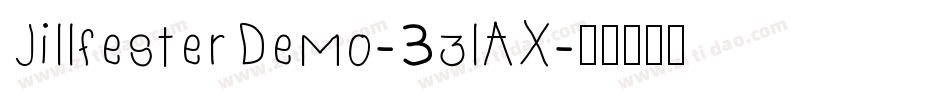 JillfesterDemo-3zlAX字体转换