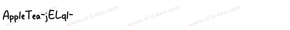 AppleTea-jELql字体转换