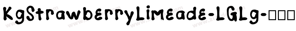 KgStrawberryLimeade-LGLg字体转换