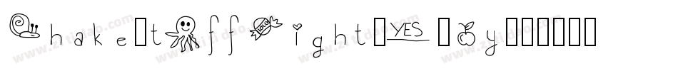 ShakeItOffLight-Y8Ay字体转换