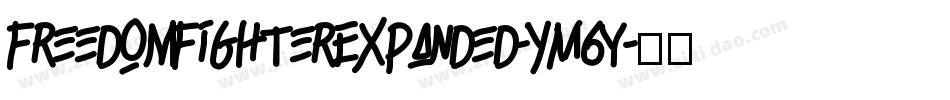 FreedomFighterExpanded-yM6Y字体转换
