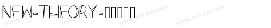 New-Theory字体转换