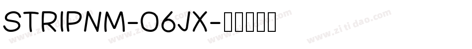 StripNm-o6Jx字体转换