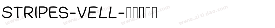 Stripes-vELL字体转换
