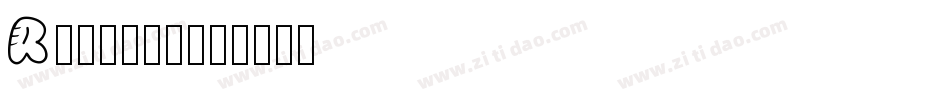 Rounded字体转换