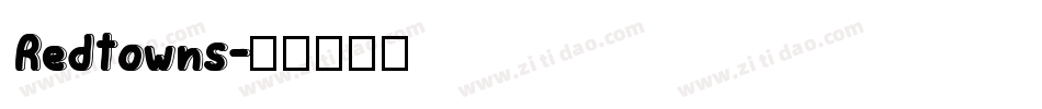 Redtowns字体转换
