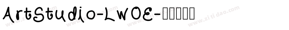 ArtStudio-LwOE字体转换