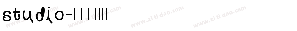 studio字体转换