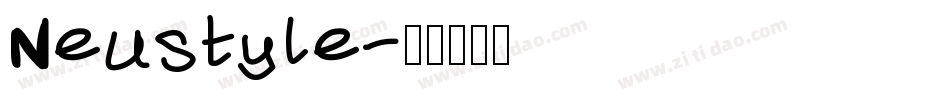 Neustyle字体转换