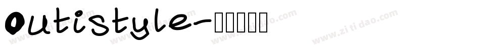 Outistyle字体转换