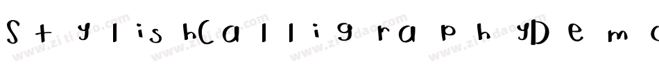 StylishCalligraphyDemo-XPZZ字体转换