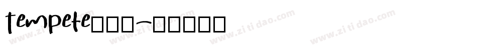 Tempete转换器字体转换