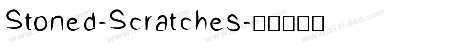 Stoned-Scratches字体转换