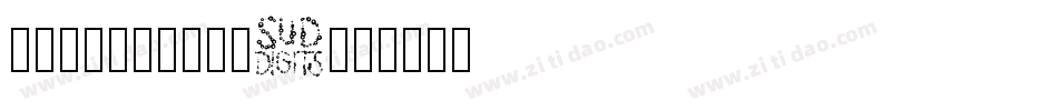 SUDGohonIWA字体转换