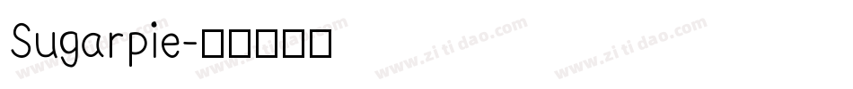 Sugarpie字体转换
