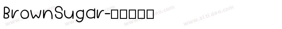BrownSugar字体转换