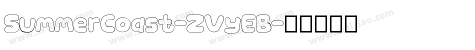 SummerCoast-ZVyEB字体转换