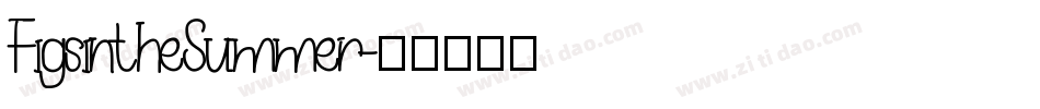FigsintheSummer字体转换