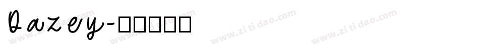 Dazey字体转换