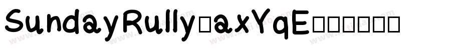 SundayRully-axYqE字体转换