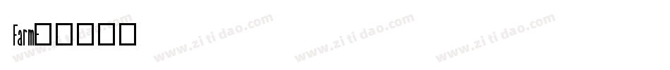 Farm字体转换