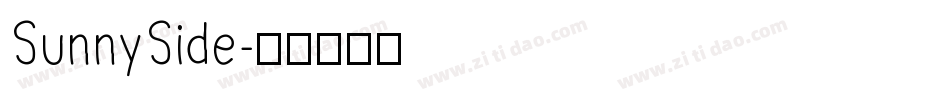 SunnySide字体转换