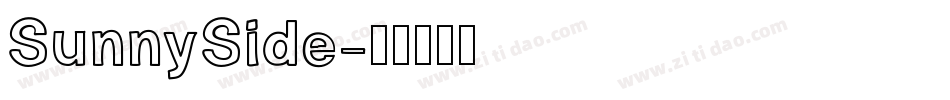 SunnySide字体转换